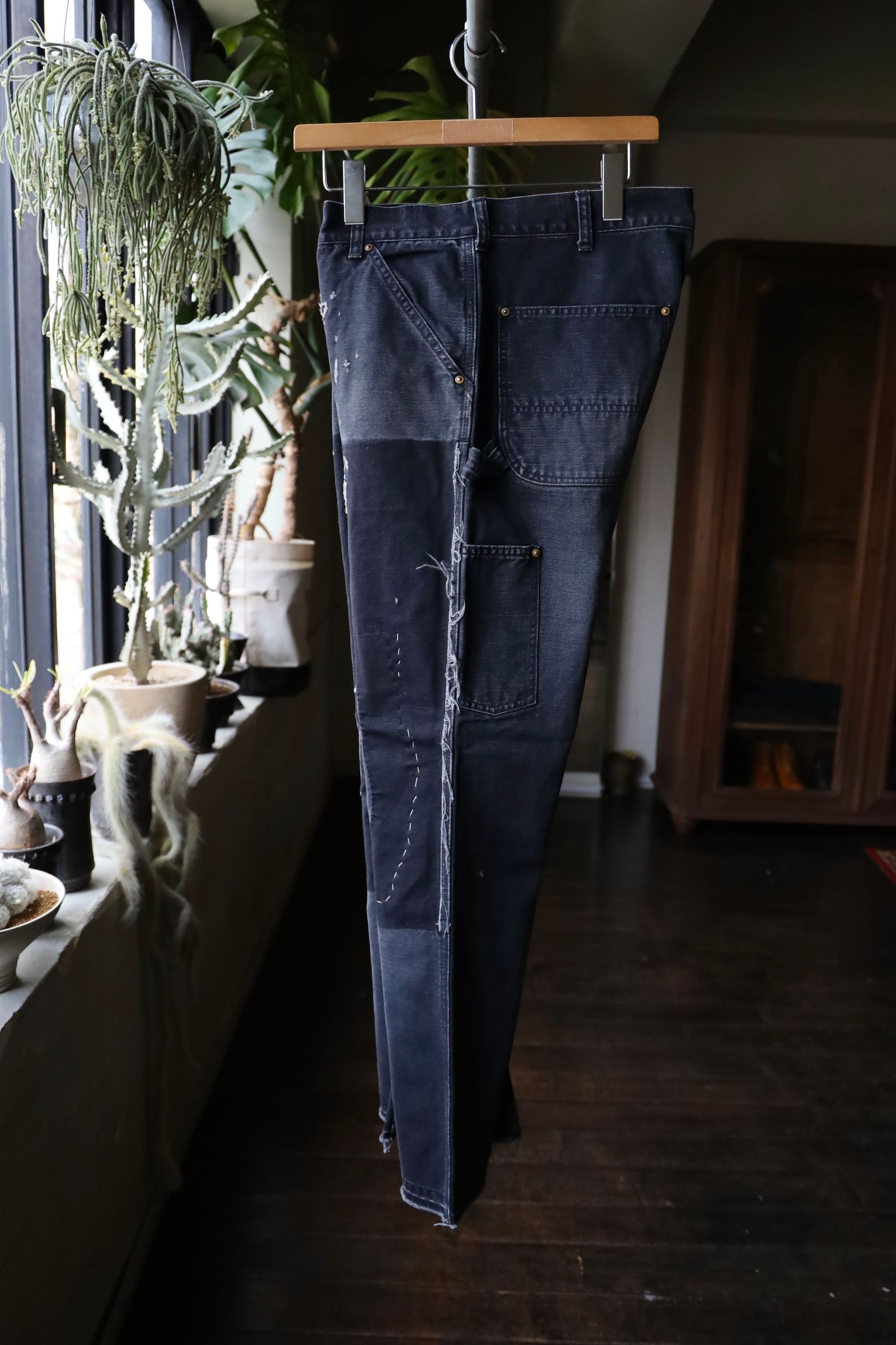 SAINT M×××××× - セントマイケル24AW DENIM DOUBLE KNEE (SM-YS1