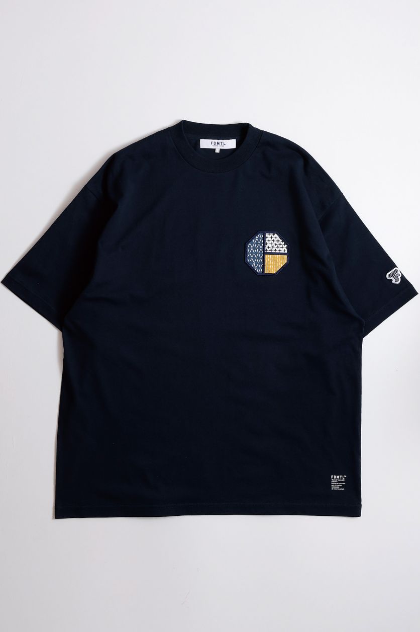 ファンダメンタル 26SS Tシャツ OCTA TEE(FA26TE14)NAVY☆新作発売！
