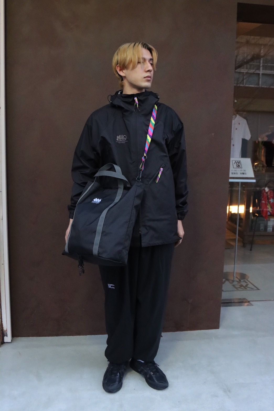 イズネス 24SS EXCLUSIVE MADDEN Two-way Eco bag(1006MADDENBAG02)BLACK☆新作発売！