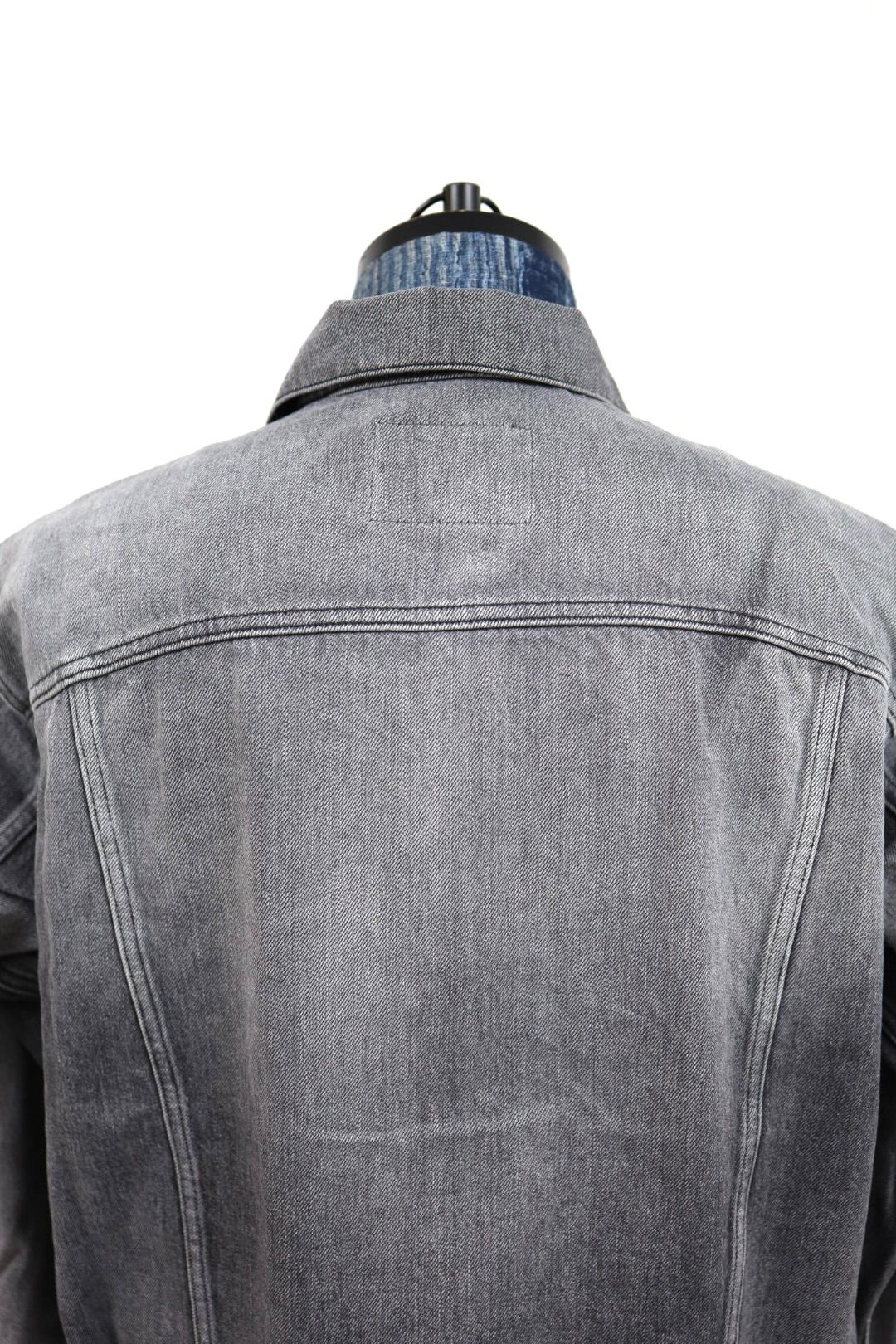 グラフペーパー  Selvage Denim Trucker Jacket(GU261-20055LB)BLACK_LIGHT FADE★1月24日(土)発売！