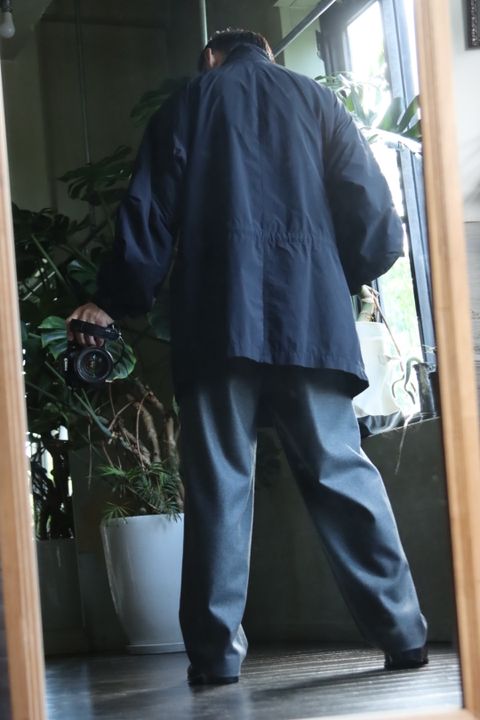 ATON 22FW SHORT MODS COATスタイル.2022.9.20.