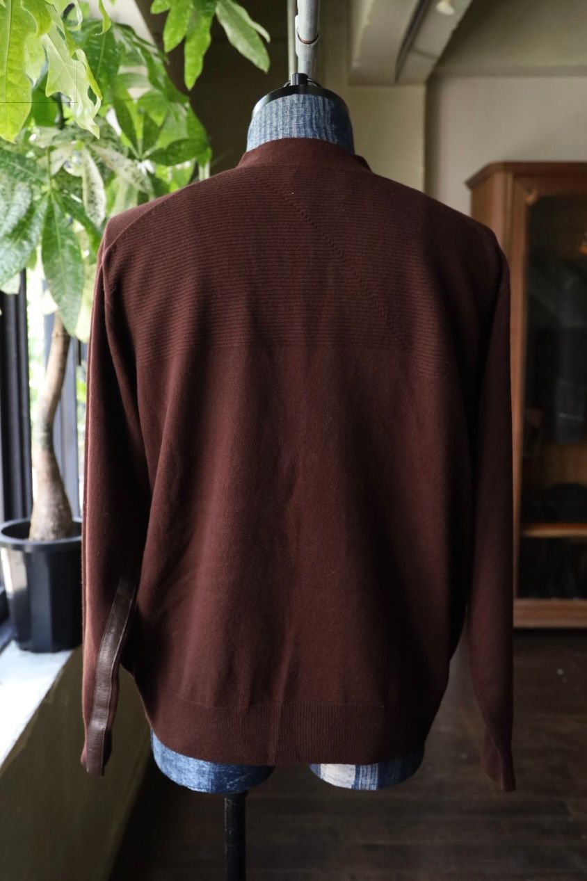ヨーク 25FW FINE GAUGE CARDIGAN(YK25FW01125S)BROWN☆9月6日(土)発売！