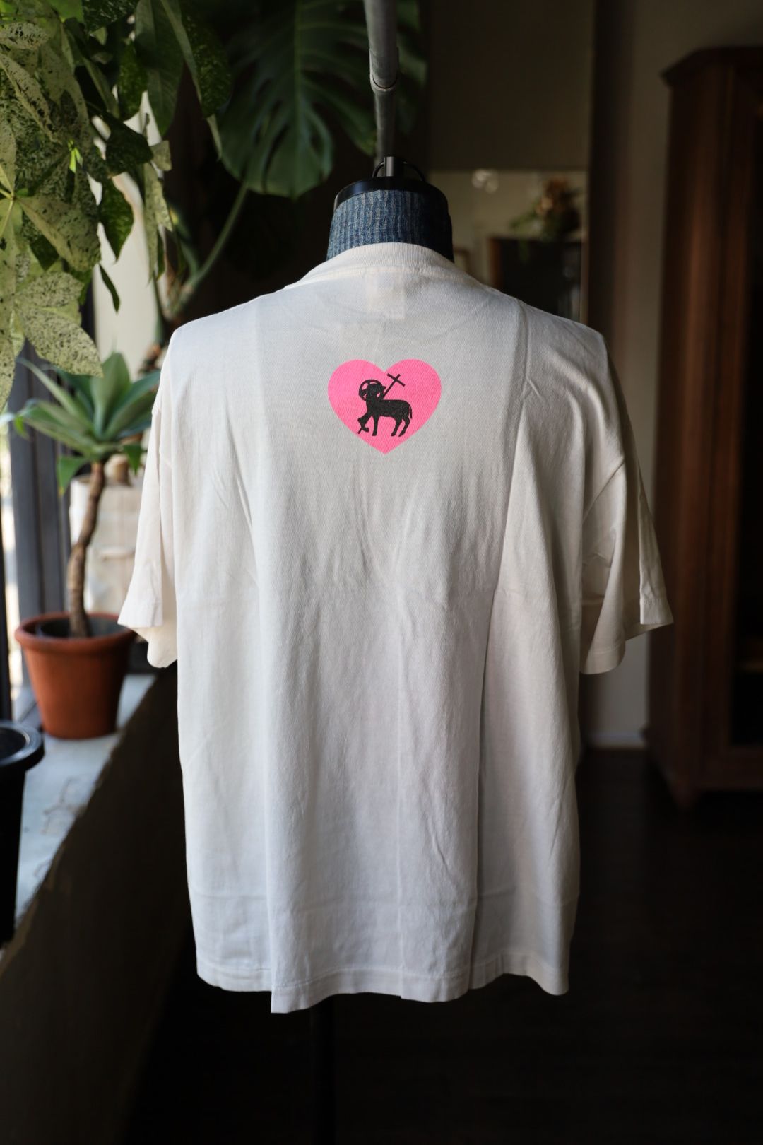 セントマイケル Tシャツ HEART SAINT SS TEE(SM-HR1-0000-019)WHITE☆7月19日(土)発売！