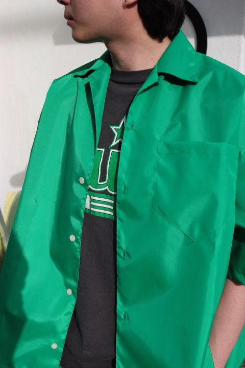 is-ness BALLOON WIDE SHIRT(1022SSSH03) style.2022.4.25