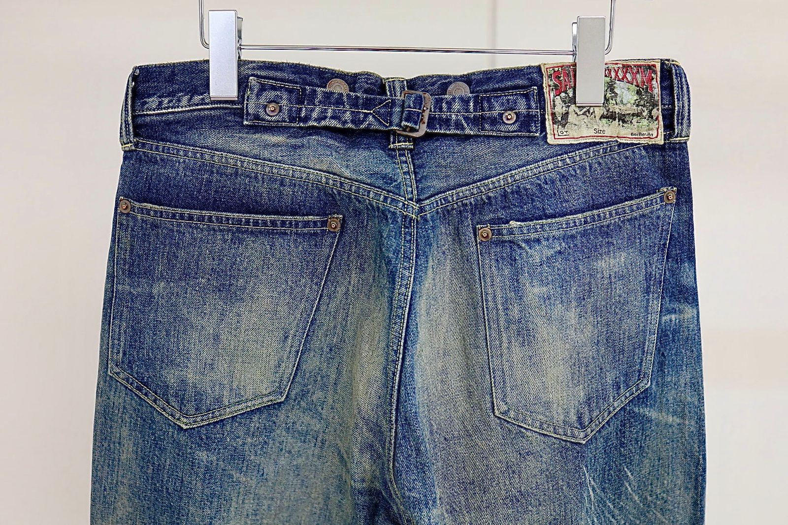 セントマイケル25AWベルベルジンコラボ BB_DENIM PNT (SM-HR1-0000-C60)DAMAGE☆12月13日(土)新作発売！