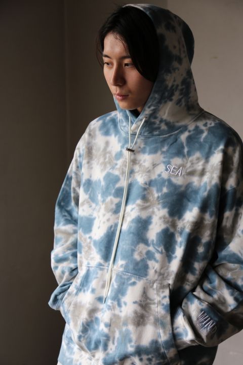 WIND AND SEA 「SEA (tie-dye) HOODIE」本日発売