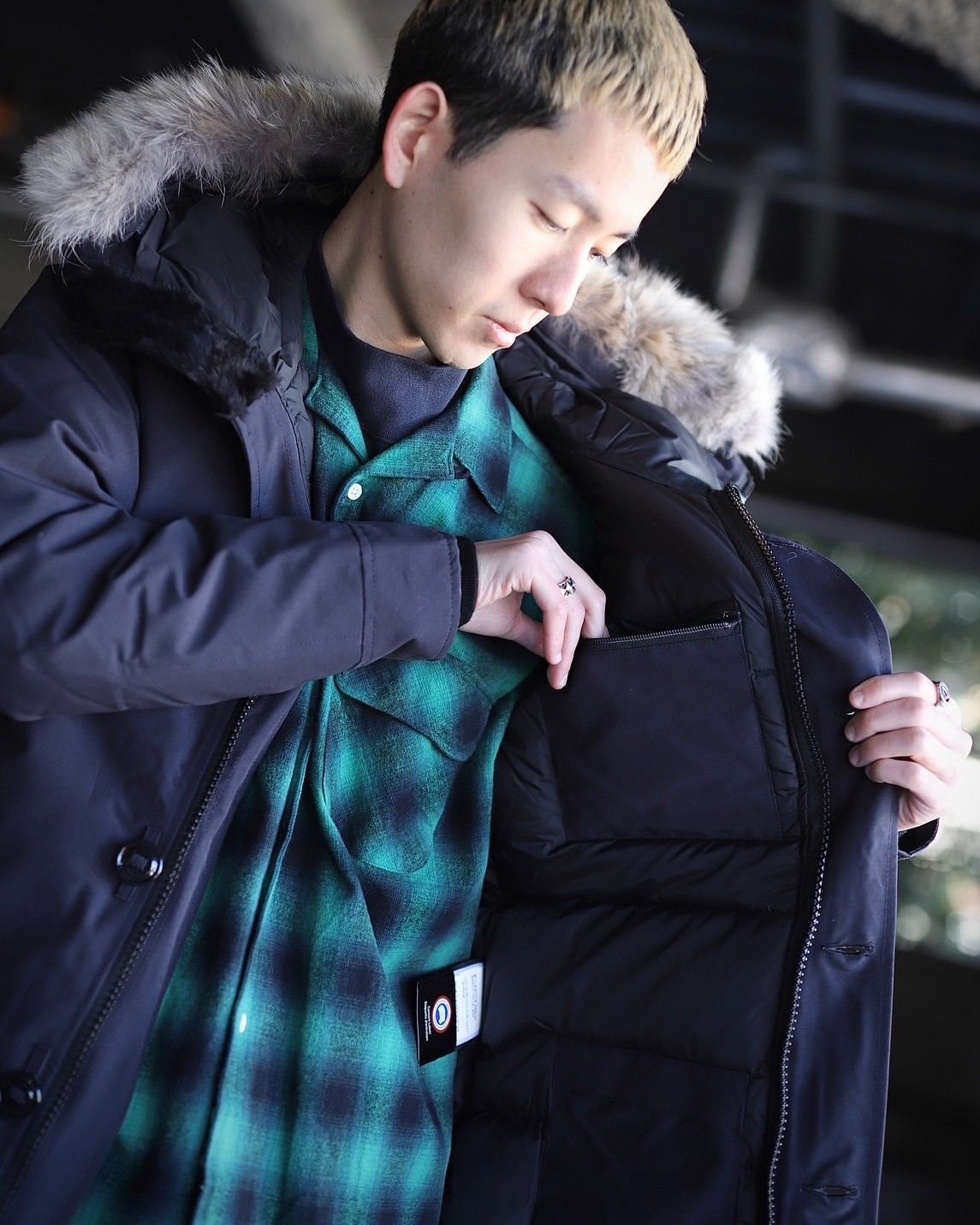 CANADA GOOSE カナダグース Jasper Parka Heritageスタイル | 4038 | mark