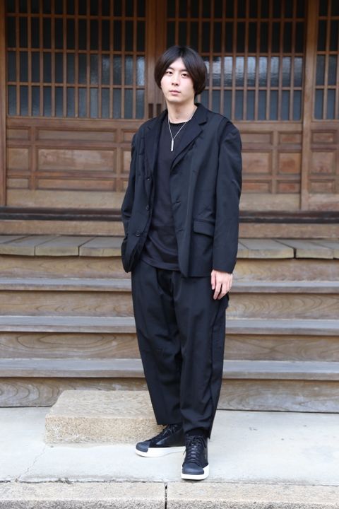 Yohji Yamamoto pour Homme 2020AW 新作セットアップ style.2020.9.9.