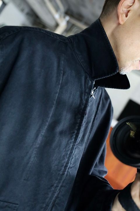 COMME des GARCONS HOMME 綿オックスジャケットスタイル.2025.9.5.