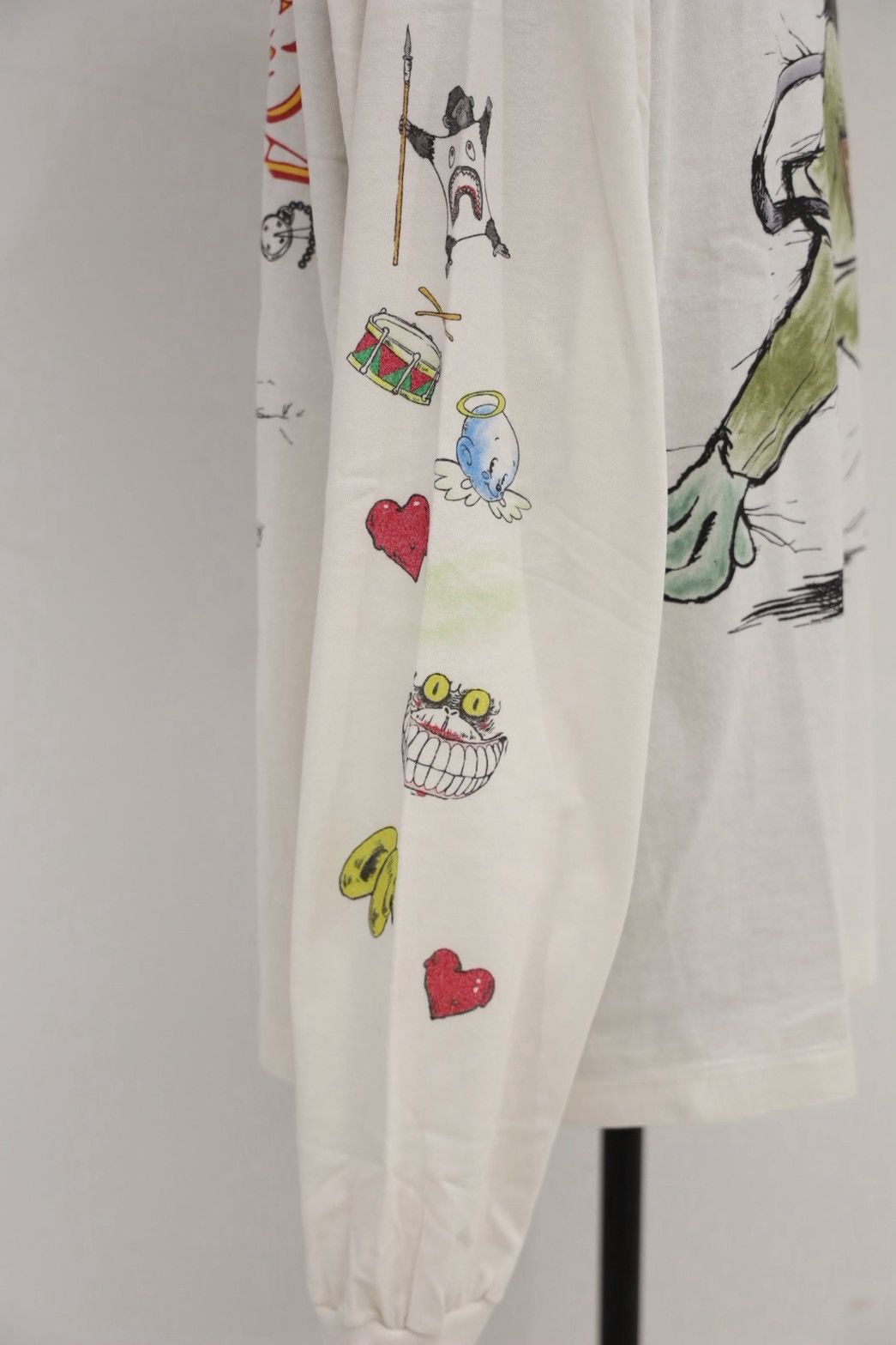 セントマイケル 26AW RUNNING BAPE_LS T-SHIRT (SM-MK1-0000-C38) WHITE☆9月19日(土)発売！