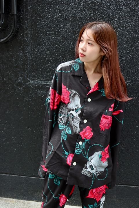 ©SAINT M×××××× セントマイケル×WILDSIDE YOHJI YAMAMOTO PAJAMAスタイル