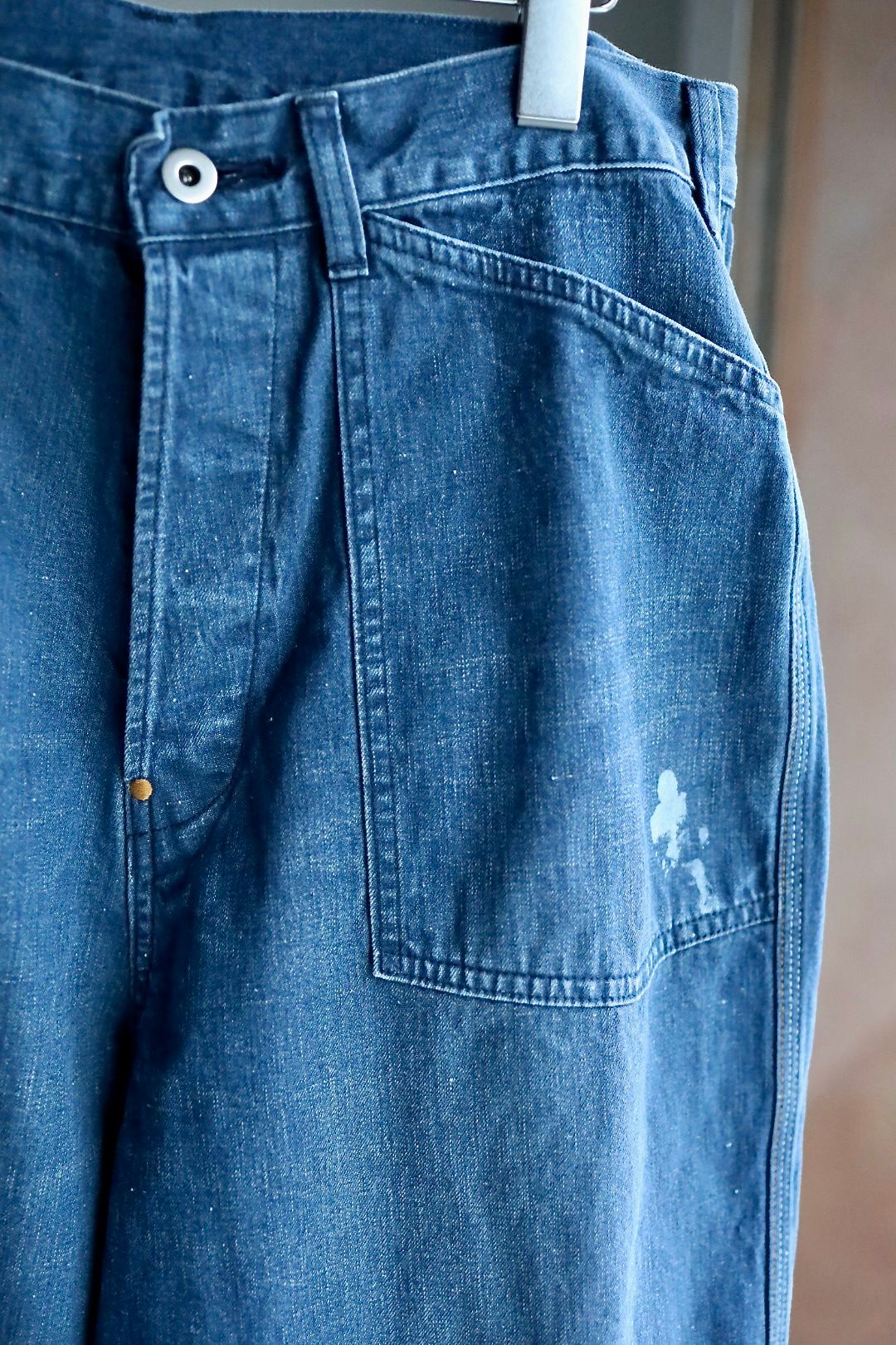 Gurank グランク 26SS パンツ Distressed 3stitch painter pants(2602U)INDIGO★新作発売！