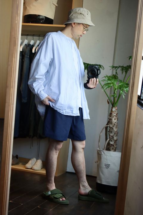 FreshService 22SS ALL WEATHER SHORTS"NAVY"style.2022.4.30.