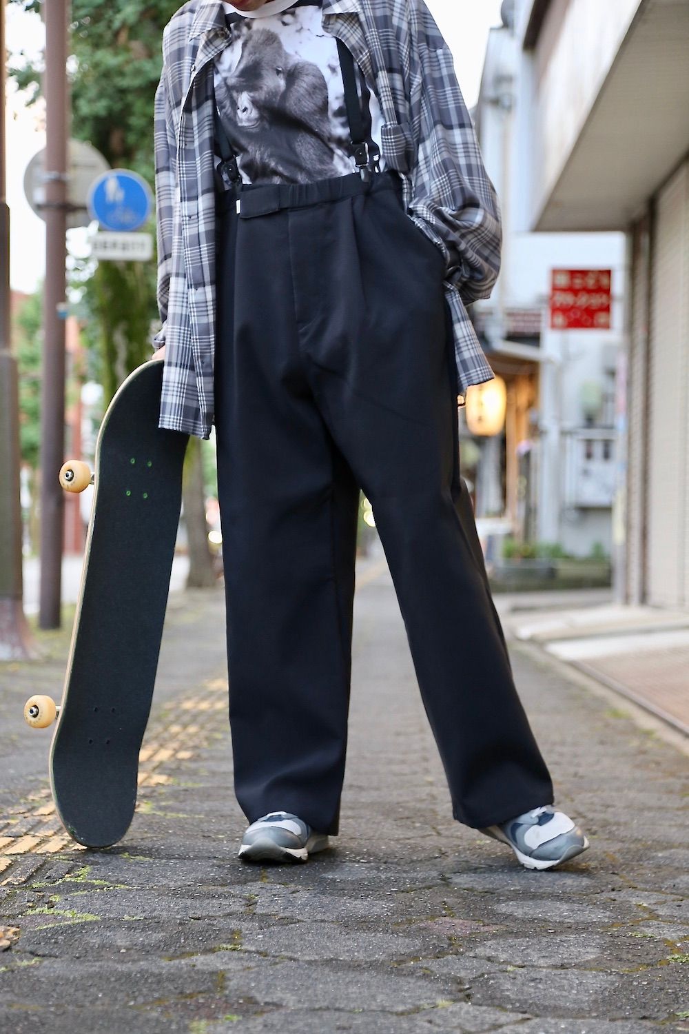 Graphpaper Triple Cloth Wide Chef pants