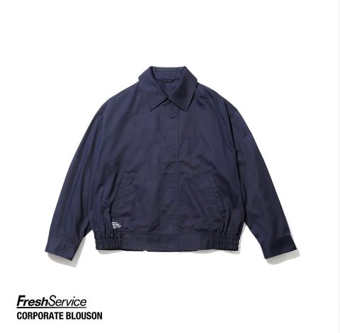 フレッシュサービス CORPORATE BLOUSON (NAVY)