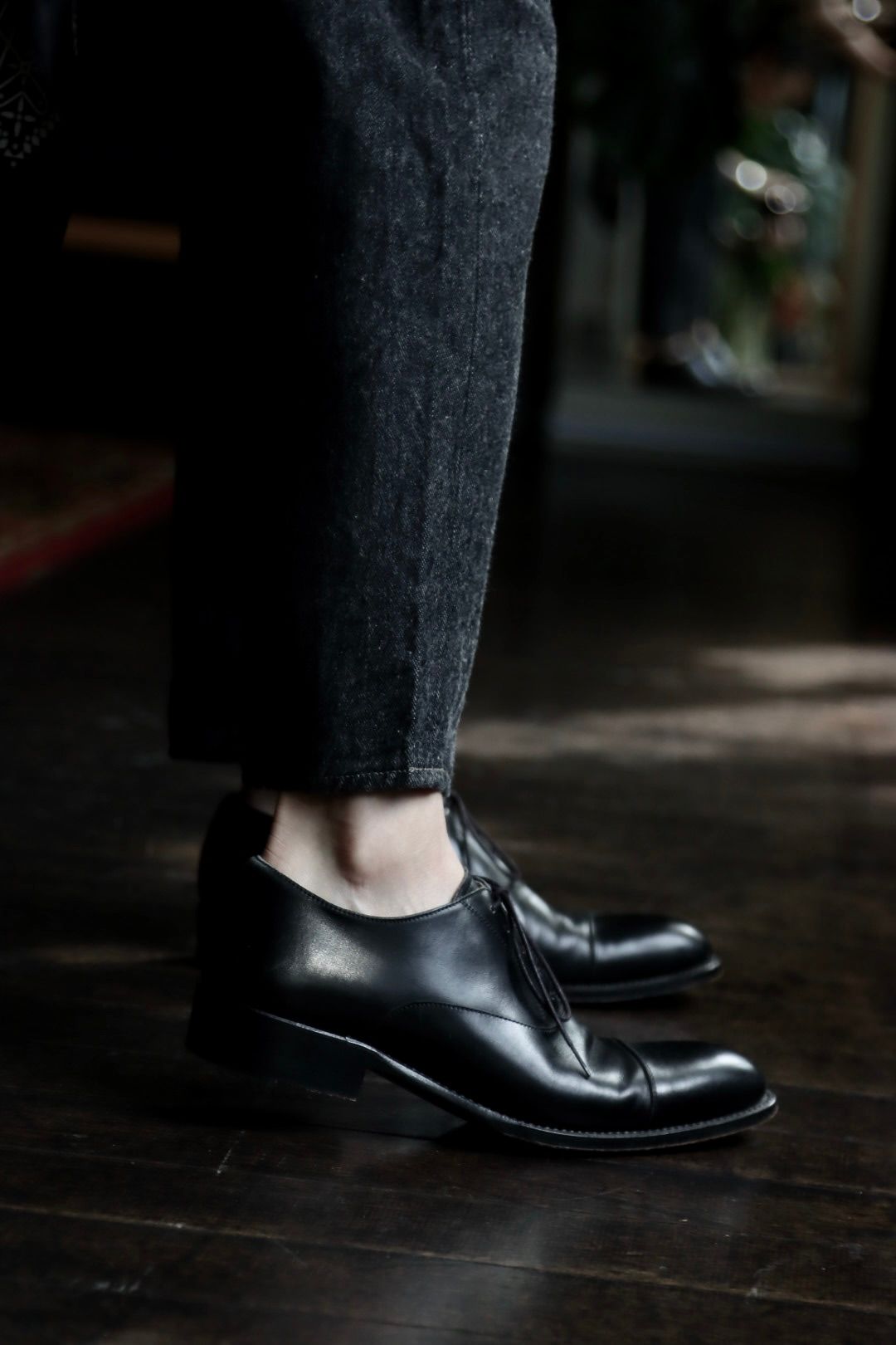 A.PRESSE 23AW Black Washed Denim Pantsスタイル | 3562 | mark