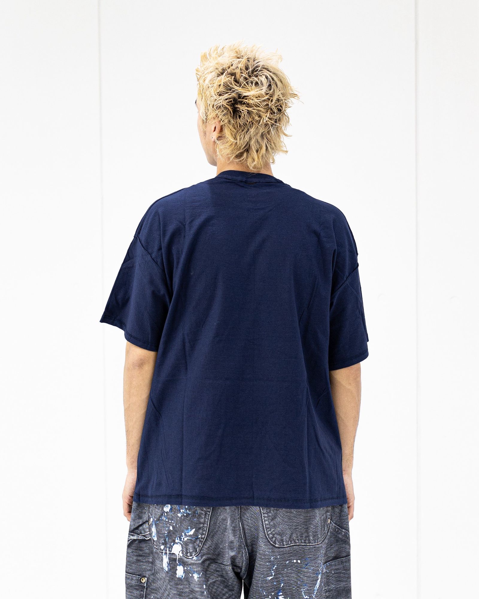 イズネスミュージック 26SS RAP T-SHIRTS(ISNESS MUSIC×DJ SHOTA)(IMP7_15_RAPT01)NAVY☆新作発売！