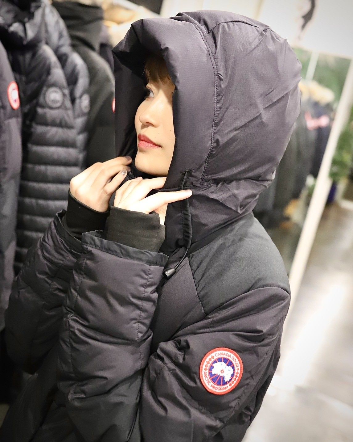 CANADA GOOSE レディースAlliston Coat style.2023.12.15 | 4026 | mark