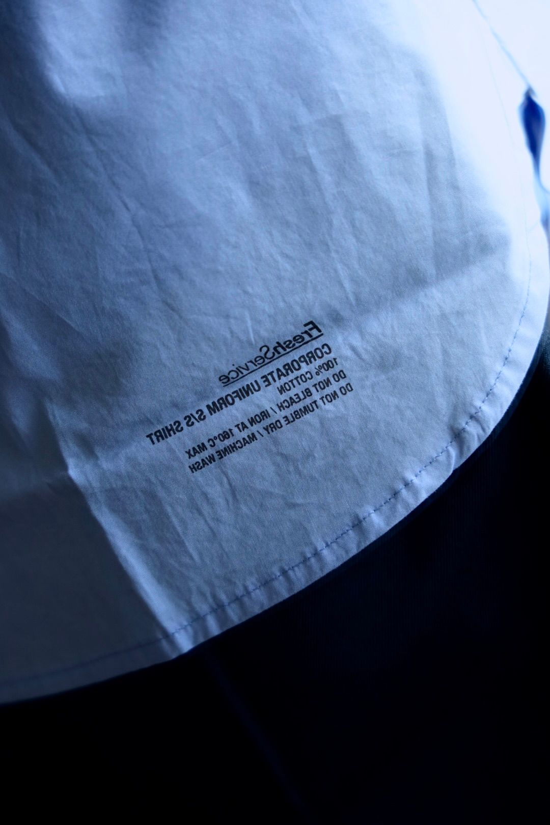 FreshService CORPORATE UNIFORM S/S SHIRT(L.BLUE)スタイル
