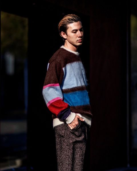 YOKE  MOHAIR BORDER SWEATER 11月23日(土)新作発売！