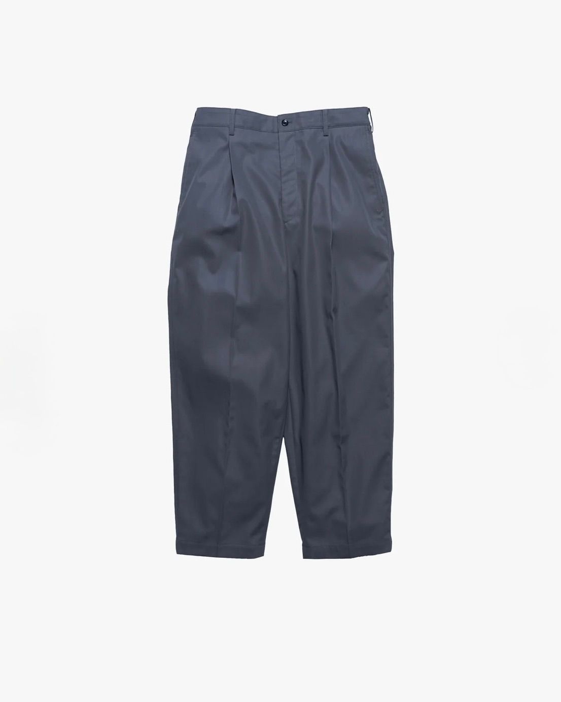 グラフペーパー 26AW Wooly Cotton Twill Wide Tapered Slacks(GM263-40047B)C.GRAY☆8月1日(土)発売！