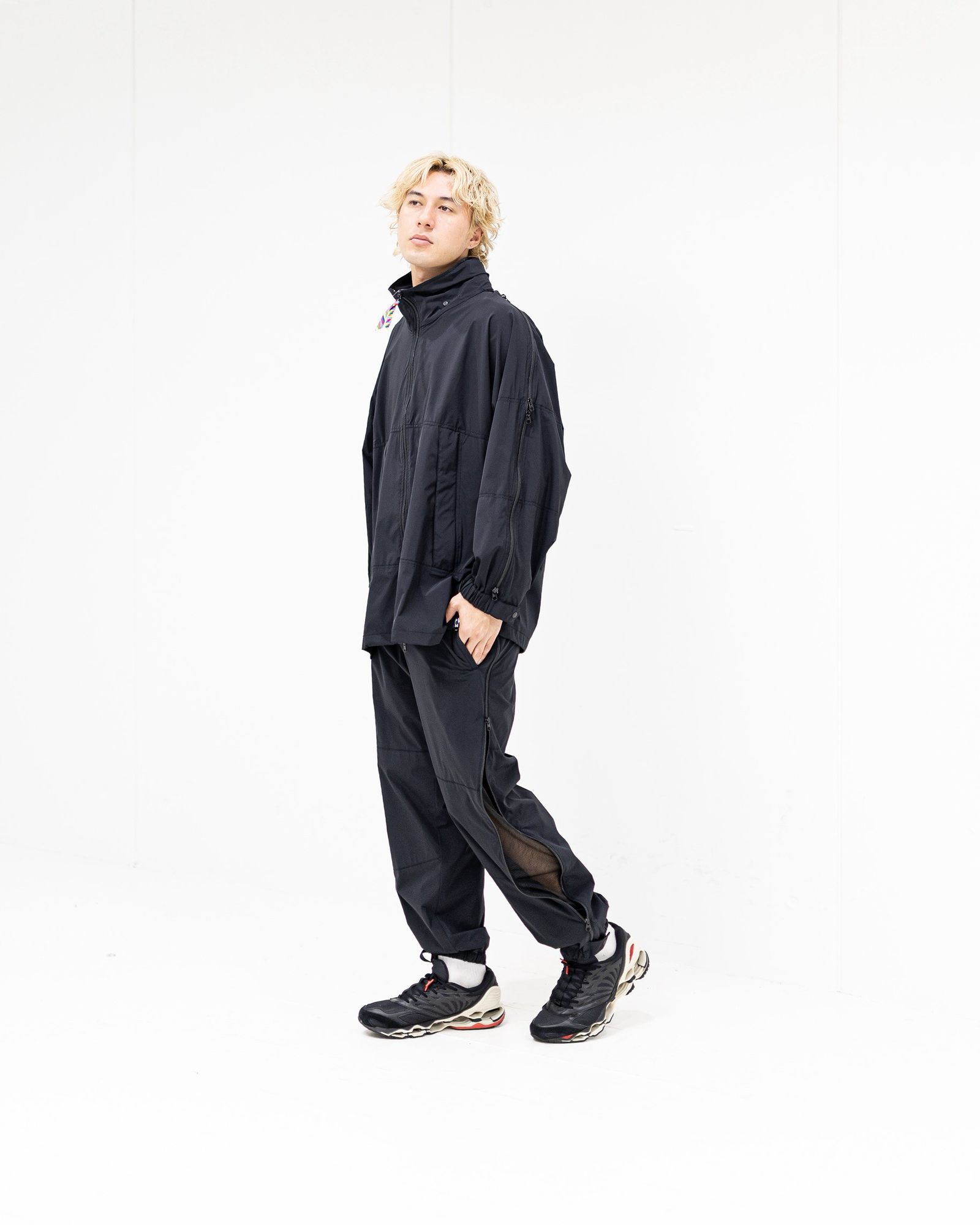イズネス 26SS Technical Ventilation Pants(26SS_30_1022SSSPTT03-1)BLACK☆新作発売！
