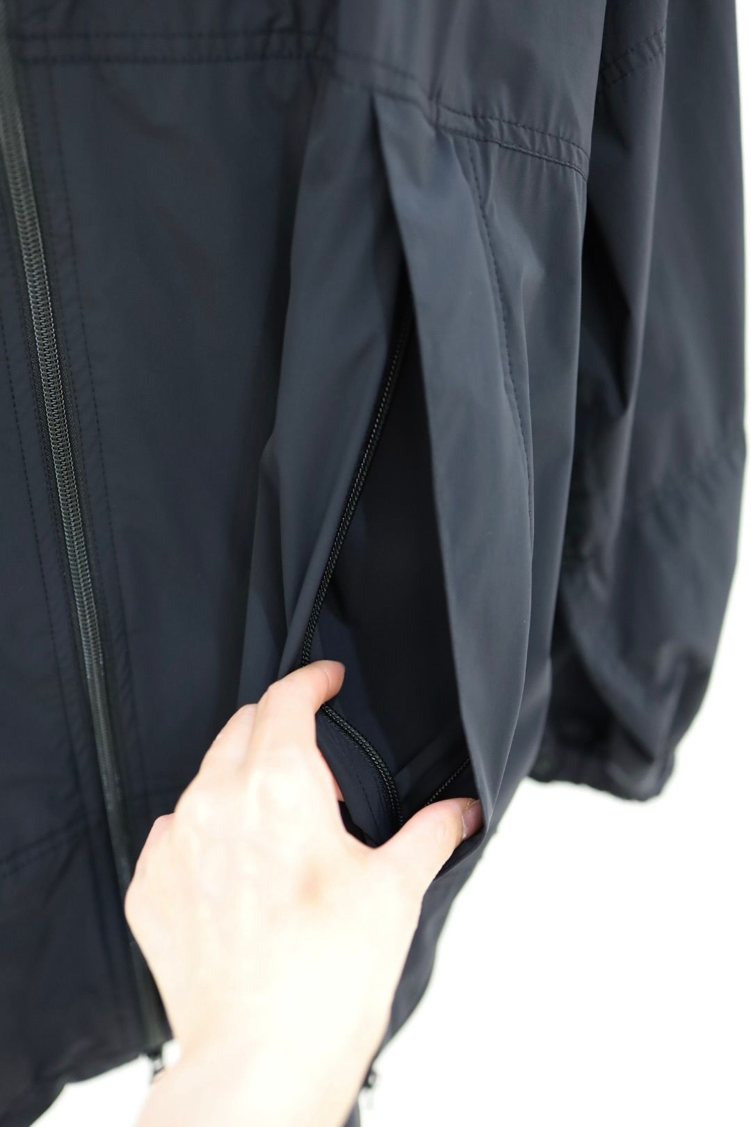 イズネス 26SS Technical Ventilation Coat(26SS_29_1008SSJK09)BLACK☆新作発売！