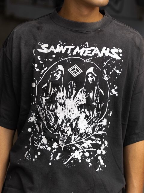 SAINT Mxxxxxx SAINT MEANS BKM_SS T-SHIRT スタイル