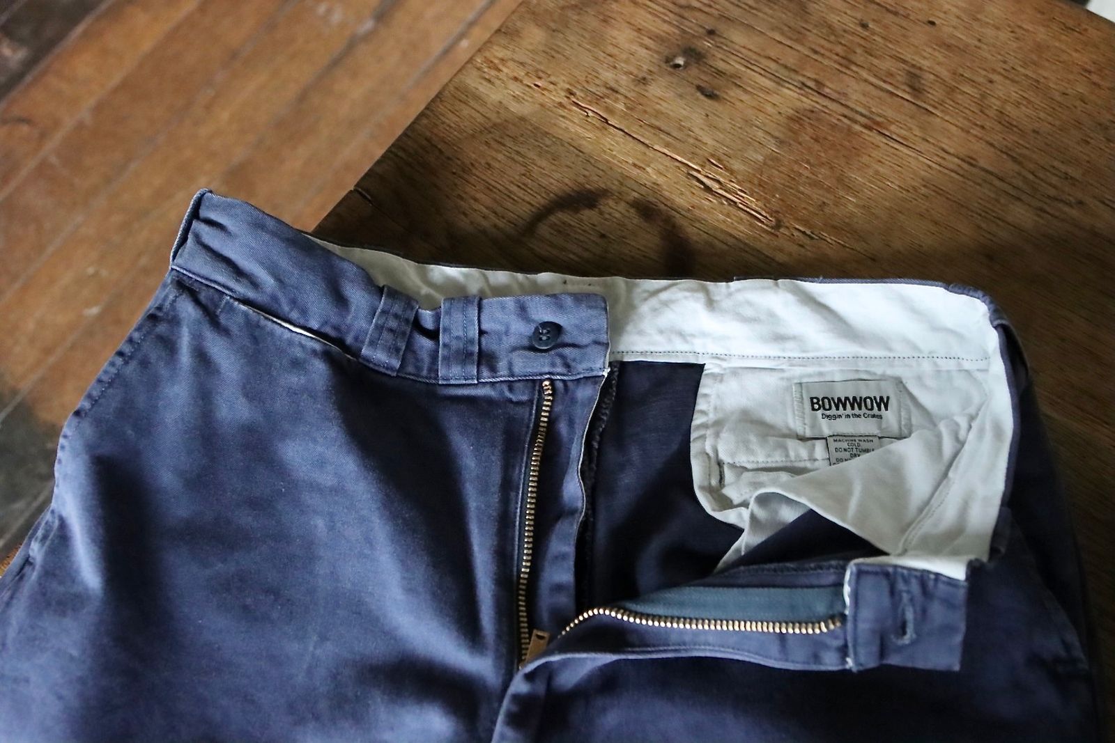 BOW WOW 25FWバウワウ ESSENTIAL CHINO PANTS AGED(BW252-ECP)AGED NAVY★10月4日(土)発売！