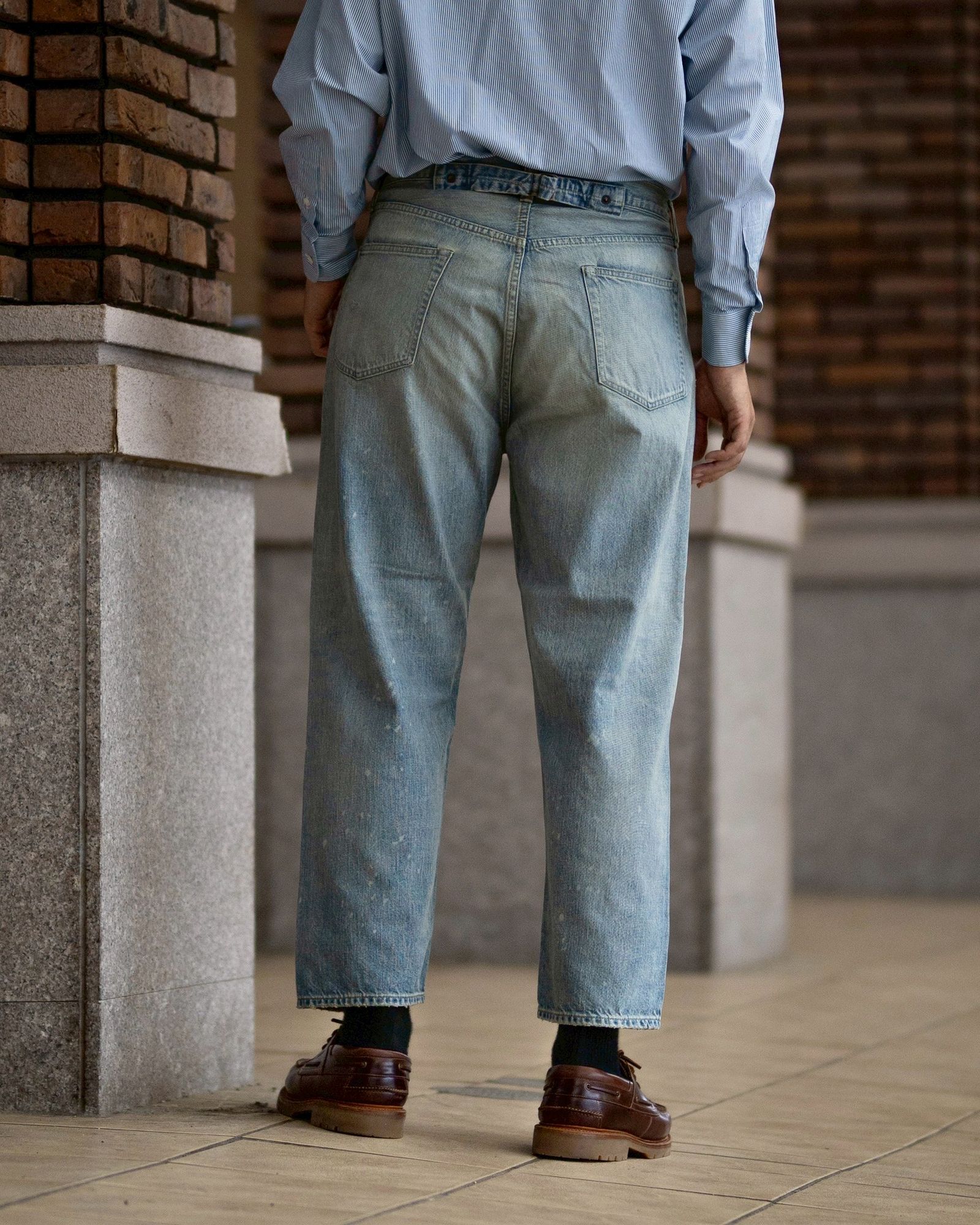 アプレッセ 2026 STYLE2 No.37 Washed Wide Denim Pants(26AAP-04-22)BLEACH☆6月20日(土)発売！