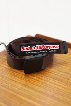 セダンオールパーパス 26SS Skate Logo Nylon Web Belt(SD26S-AC01)Dark Brown☆1月24日(土)発売！