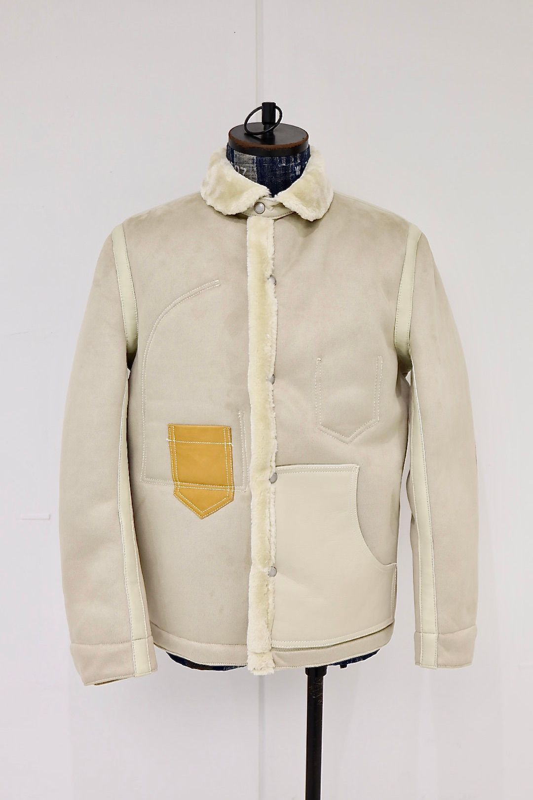 ジュンヤワタナベマン 25AW エステルボアムートンレザージャケット(WP-J025-051)☆11月1日(土)発売!