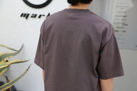 CIOTA スビンコットン10/-度詰め 吊り天竺ポケット付き半袖Tシャツ(CSLM-106M) style. 2021.04.25.
