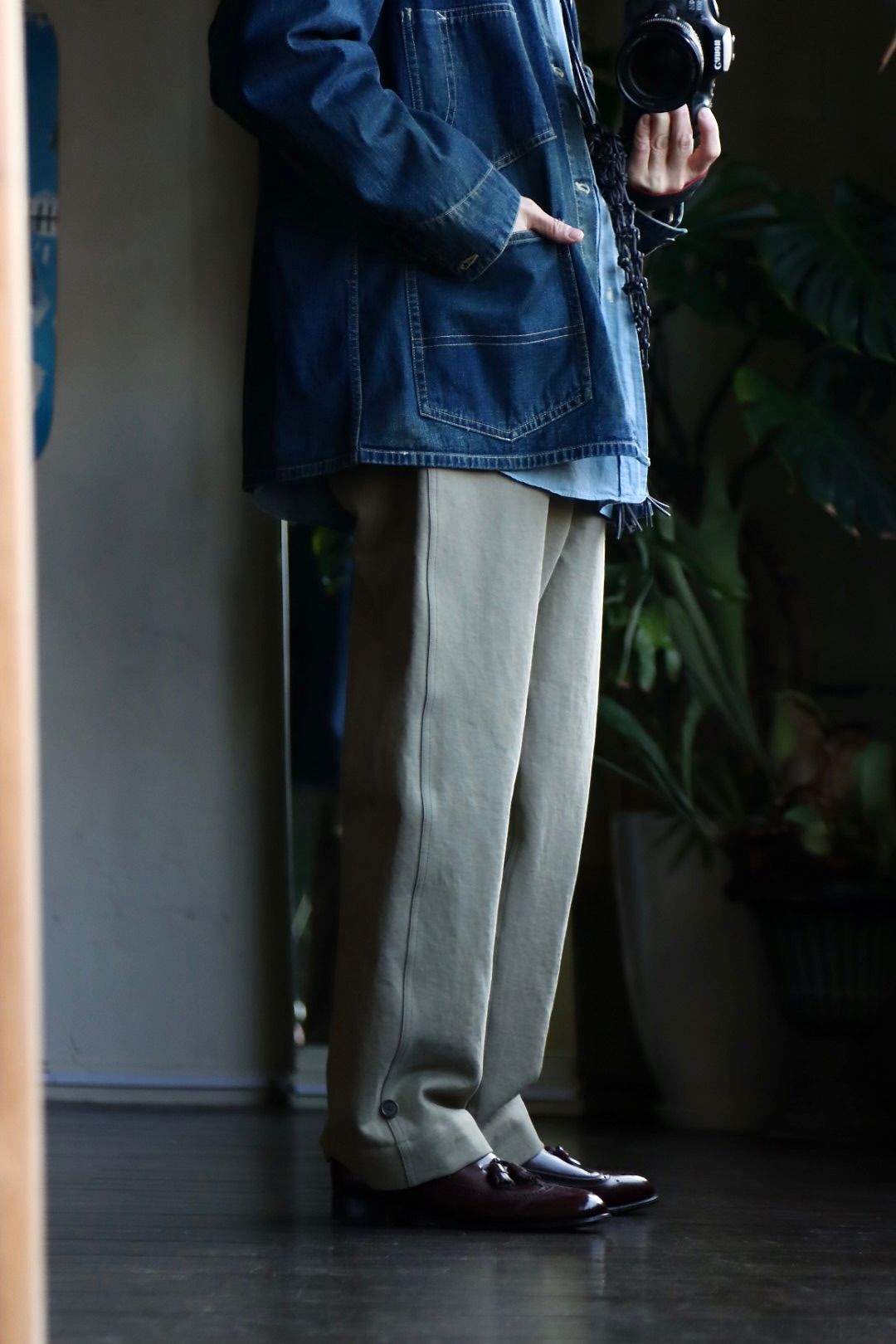 A.PRESSE アプレッセ23SS Denim Coverall Jackeスタイル | 3170