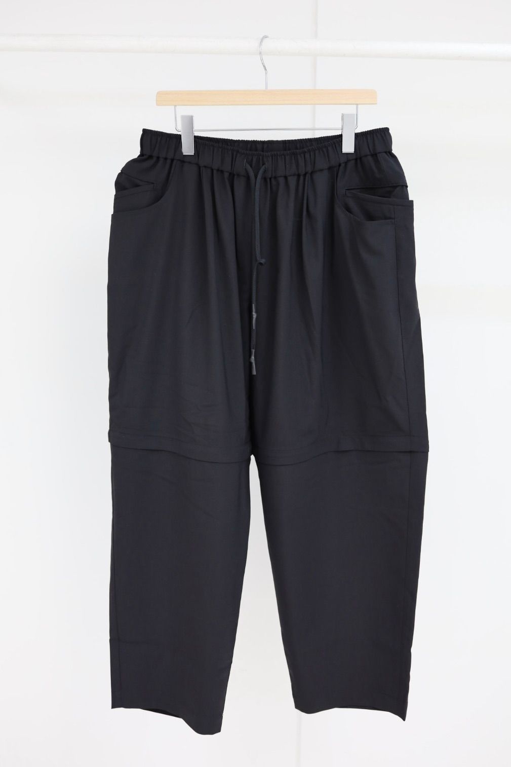 S.F.C 26SS エスエフシー DETACHABLE S WOOL PANTS(SFCSS26P02)Black☆2月28日(土)発売！