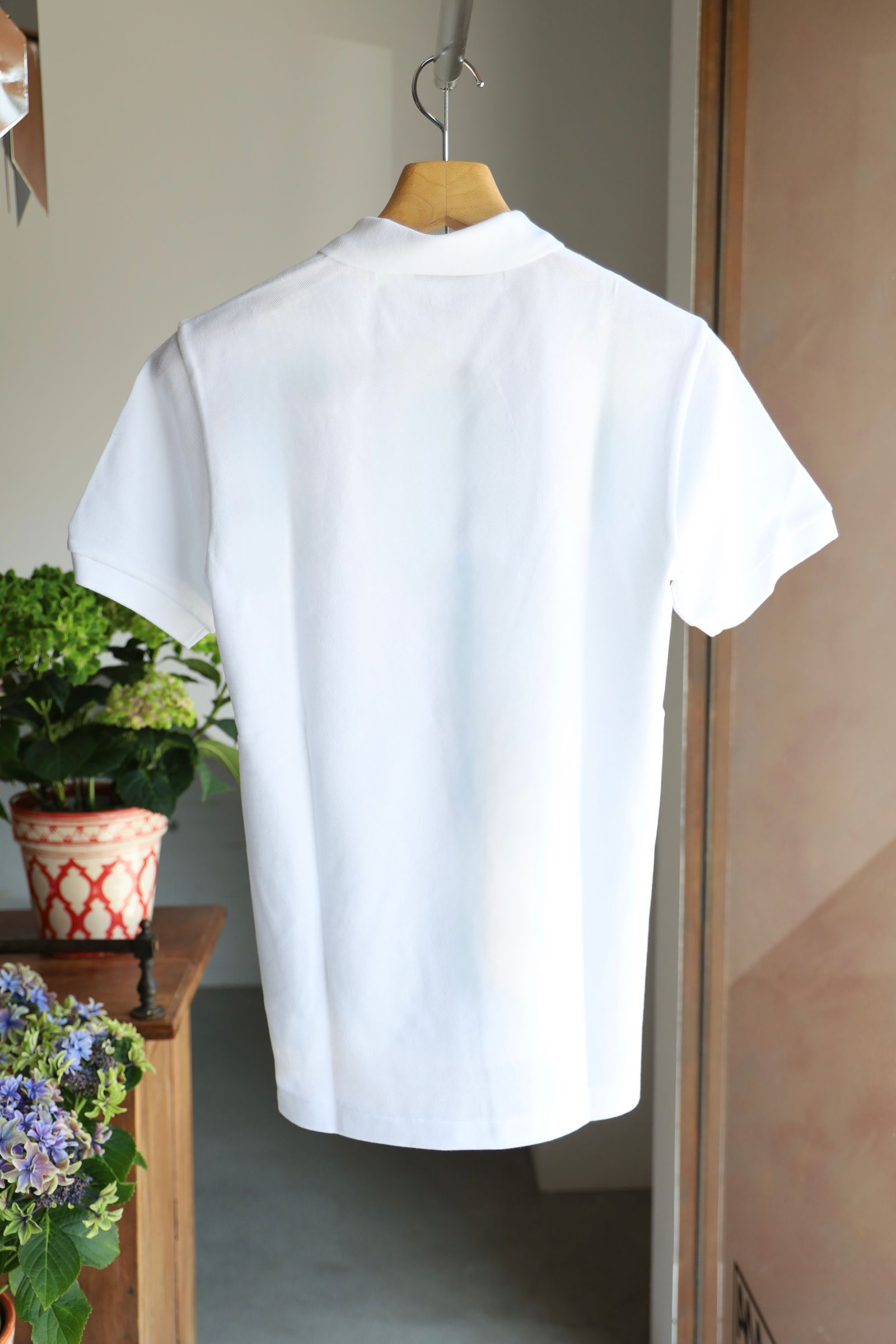 PLAYプレイコムデギャルソン ポロシャツ(AX-T006-051-5)WHITE(REDハート)