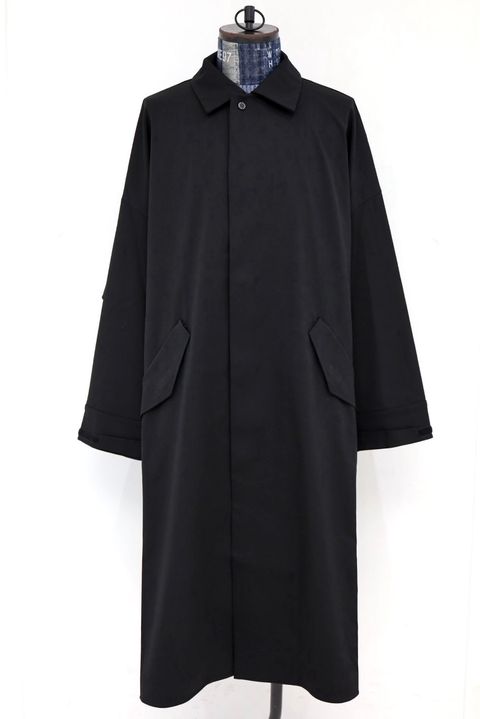 グラフペーパー DESCENTE for Graphpaper Wide Coat(DU263-10001)BLACK ☆10月24日(土)発売！