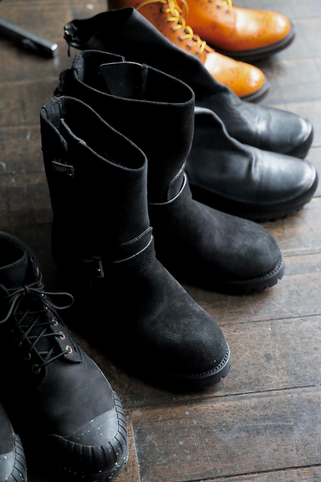 ワイズフォーメンY's for men×MASSES ENGINEER BOOTS (ML-E90-770)BLACK☆新作発売！