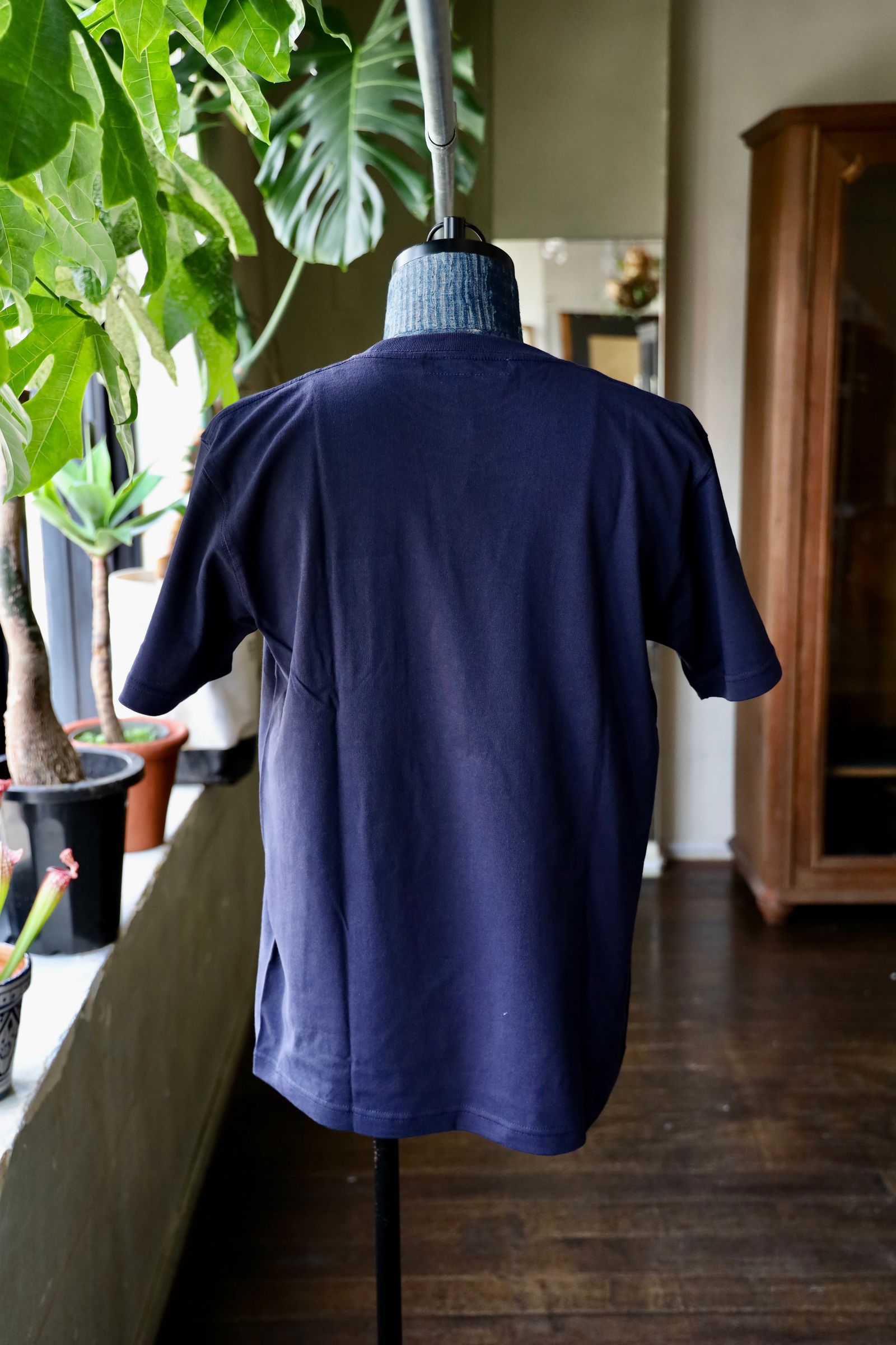 ファンダメンタル Tシャツ ORIGAMI TEE(FA25/TE11)NAVY