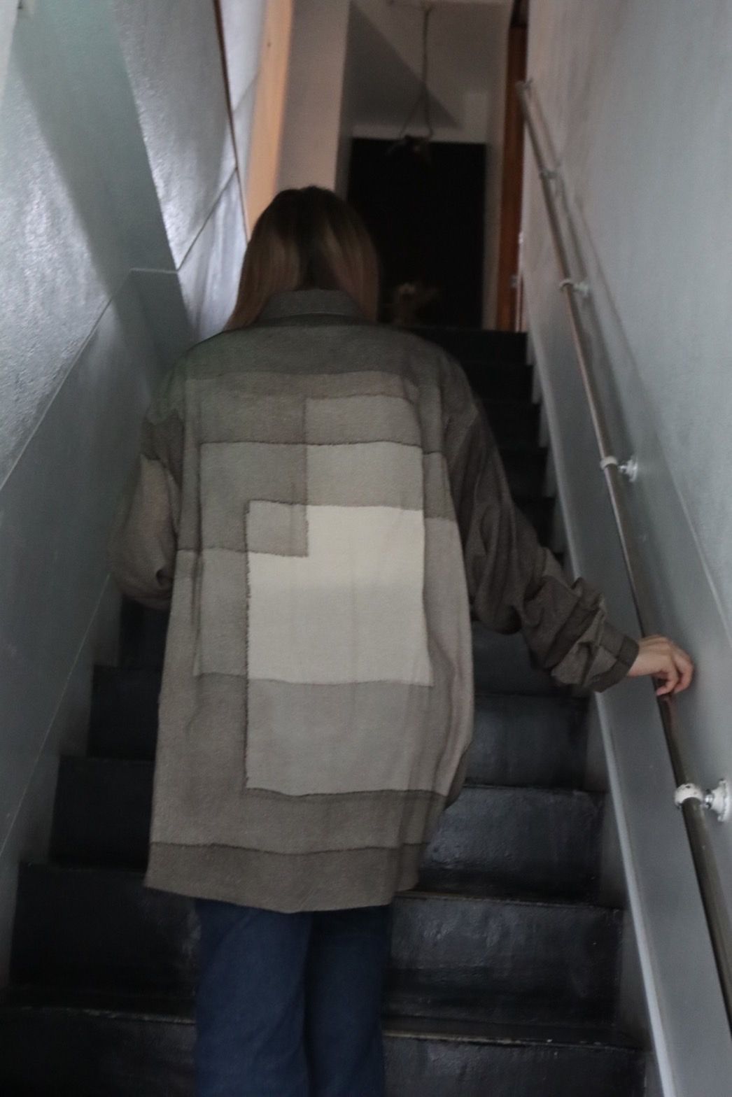ヨーク23AW PRINTED REGULAR COLLAR SHIRT (YK23FW0558SH) CHARCOAL★7月8日(土)発売！