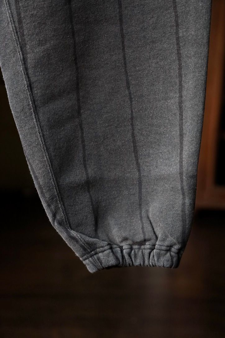 S.F.C 25FW エスエフシー STRIPE WIDE SWEAT PANTS (DISCHARGED)(SFCFW25CS05)Black☆9月20日(土)発売！