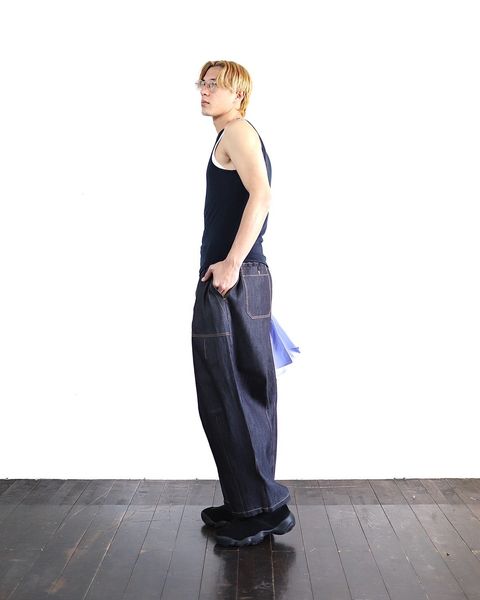 FreshService 24SS WASHABLE WOOL TANK TOP スタイル