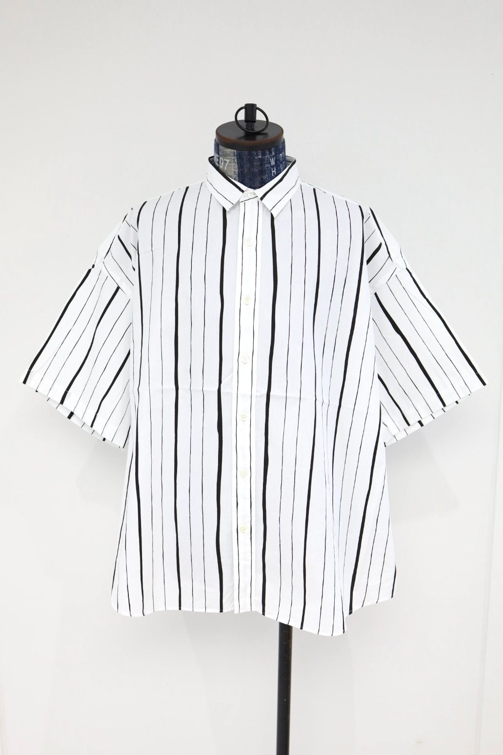 S.F.C 26SS エスエフシー COTTON STRIPE SS SHIRT(SFCSS26S09)White☆5月9日(土)発売！