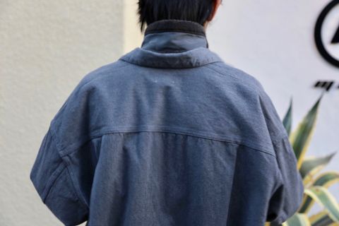 Graphpaper Colorfast Denim Blouson"GRAY"Style.2020.10.25.