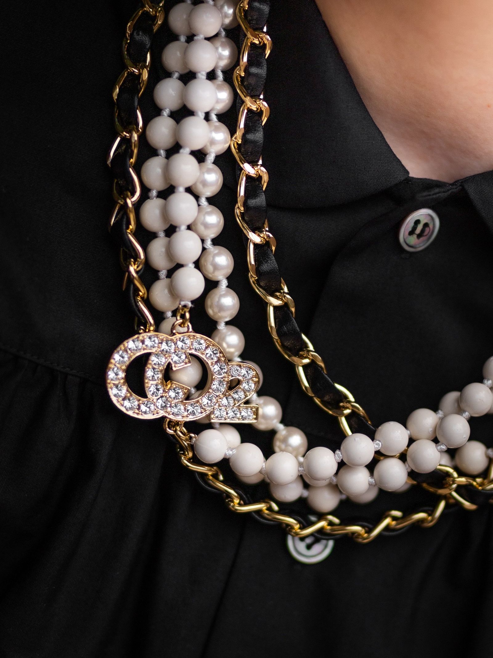 doublet ダブレット26AW CO2 STARAND NECKLACE(26AW79AC61)GOLD☆8月6日(木)発売！