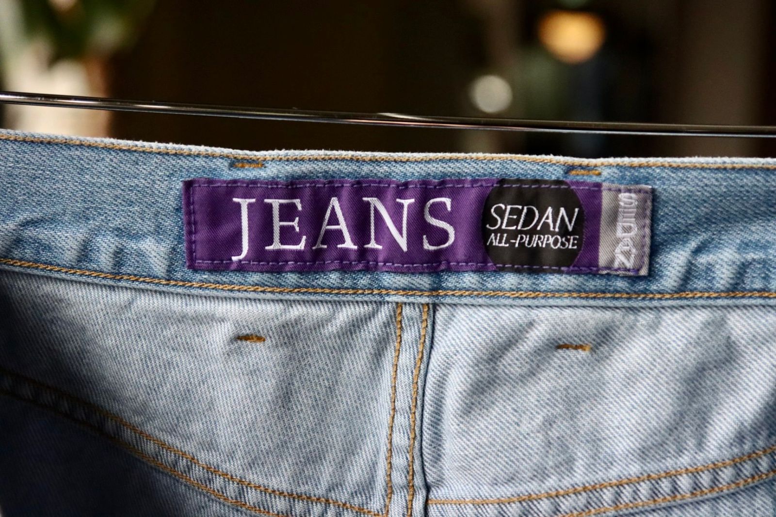セダンオールパーパス SS24 Oval Logo Denim Pant(SD24S-PT01)Summer Indigo