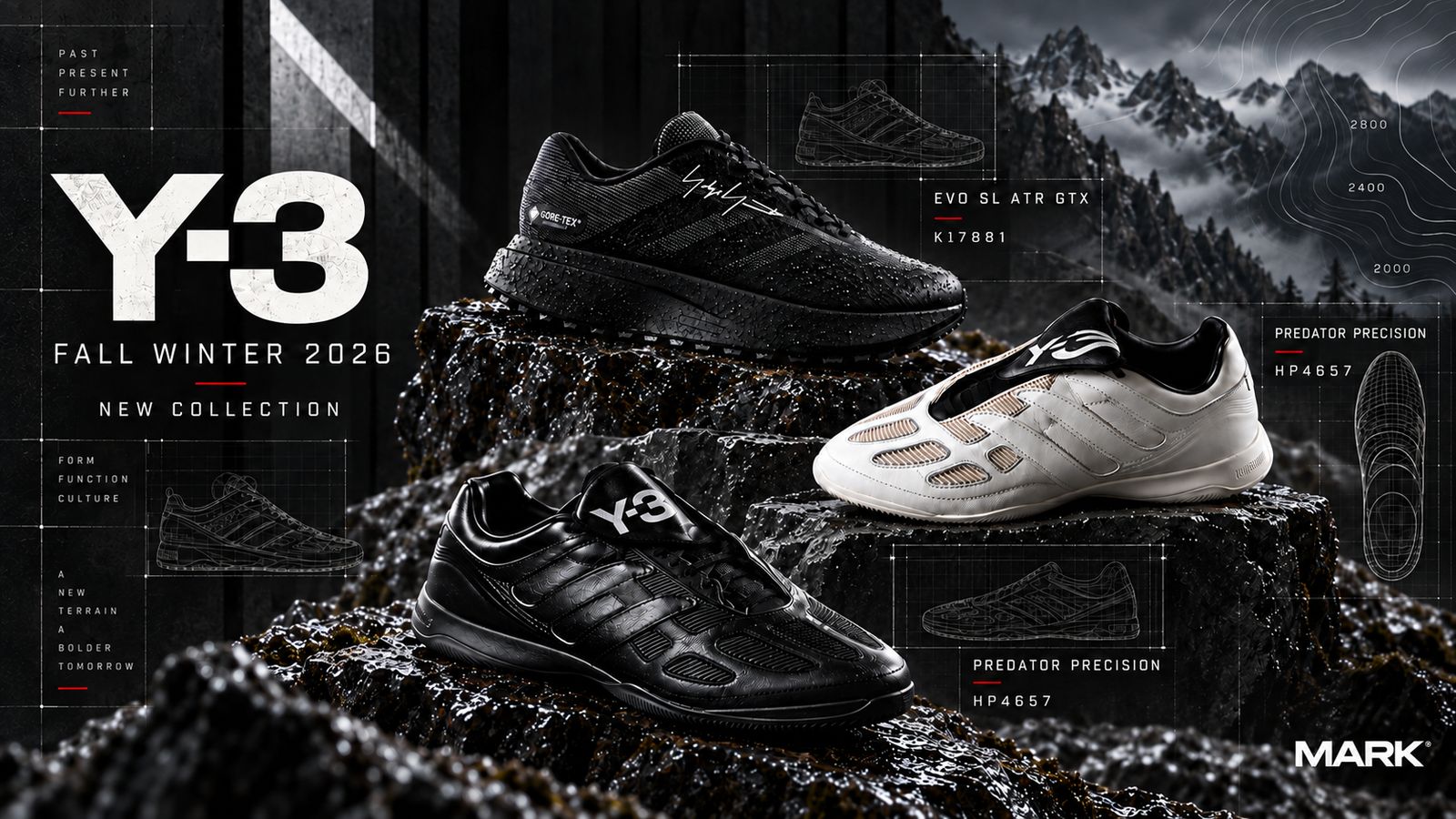 Y-3 FALL WINTER 2026 NEW ARRIVAL