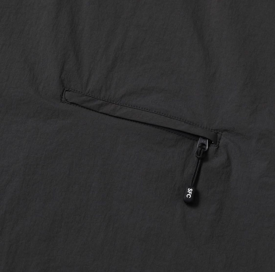 S.F.C 25SS エスエフシー TECH POCKET NYLON LS TEE(SFCSS25S06)D.Grey