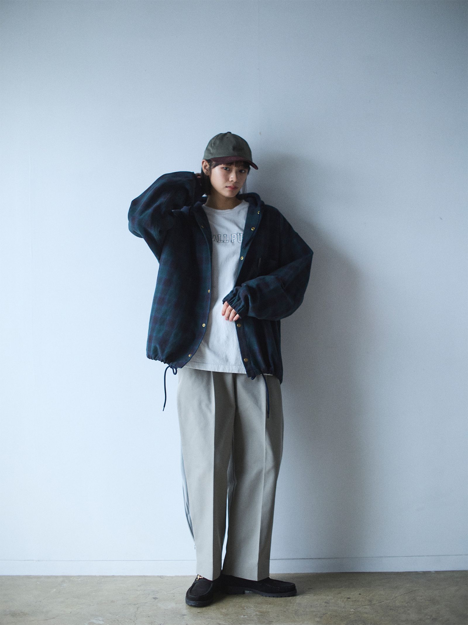 セダンオールパーパス FW24 Flannnel Hoodie(SD24F-SH03)Blackwatch☆9月21日(土)発売！