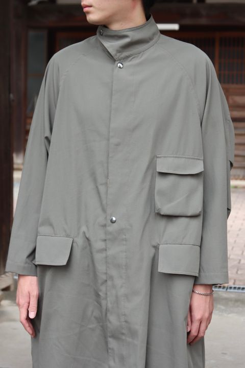 YOKE DESERT STORM OVERCOAT(YK21AW0239C) style.2021.9.13.